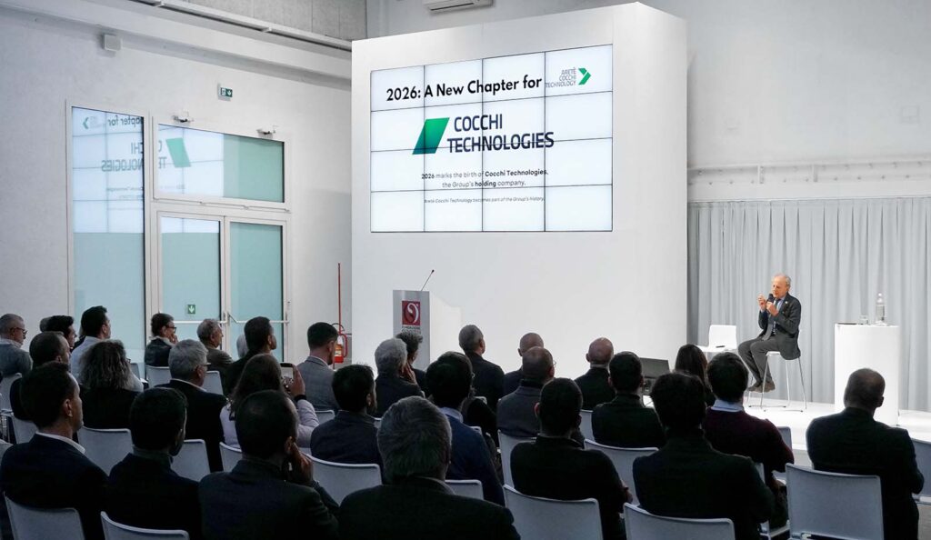 The Aretè Cocchi Technology Group has officially adopted the new name Cocchi Technologies.
