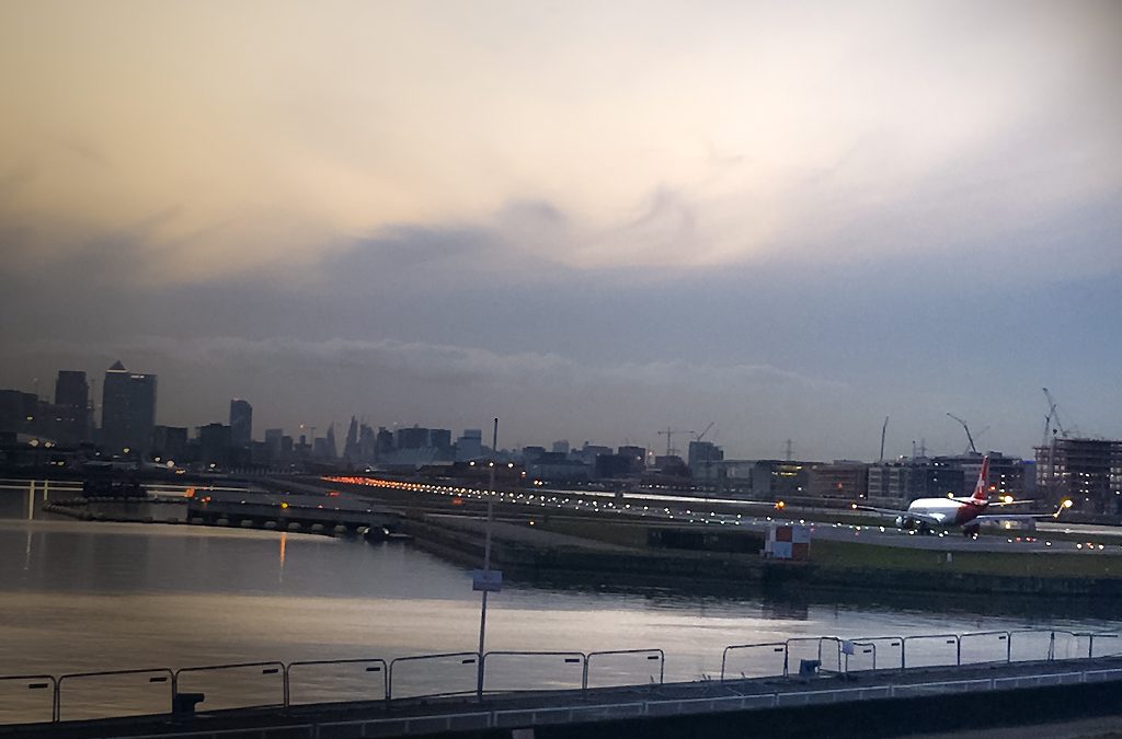 London City Airport shines through  OCEM’s Airfield Ground Lighting LED Units